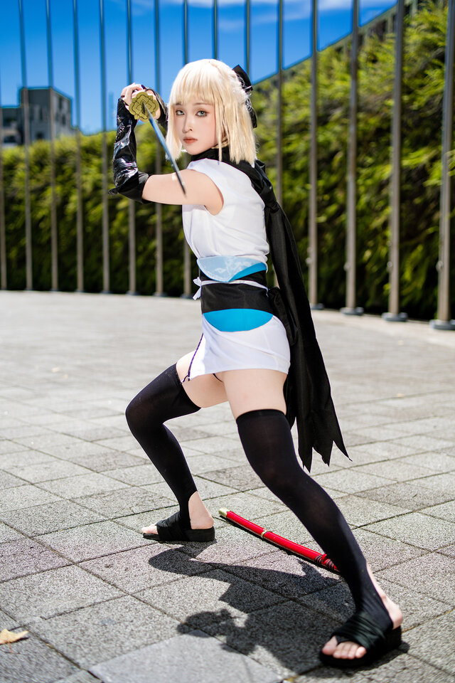 沖田総司『Fate/Grand Order』／小楠（Instagram：naaaaaaam_cos2023）【香港】