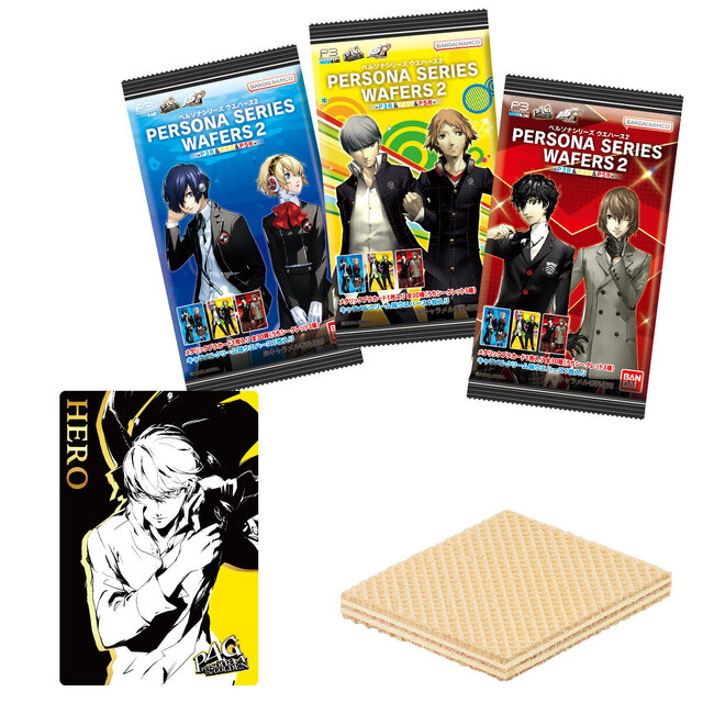 『ペルソナ』シリーズのウエハース第2弾が9月8日発売！主人公の箔押しや、シルエットが気になるシークレットカード含む全30種