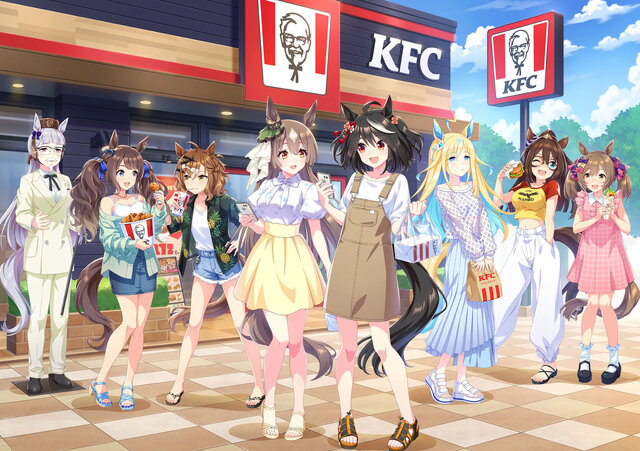 ケンタッキー×『ウマ娘』コラボが復刻！昨年好評「KFCさんぽ」はウマさんぽ内でいつでも遊べるように