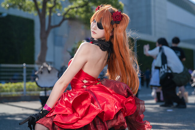 式波・アスカ・ラングレー：WILLE（NIKKEコラボ衣装）／μ(ミュー)（X：@xxmyu_myu）