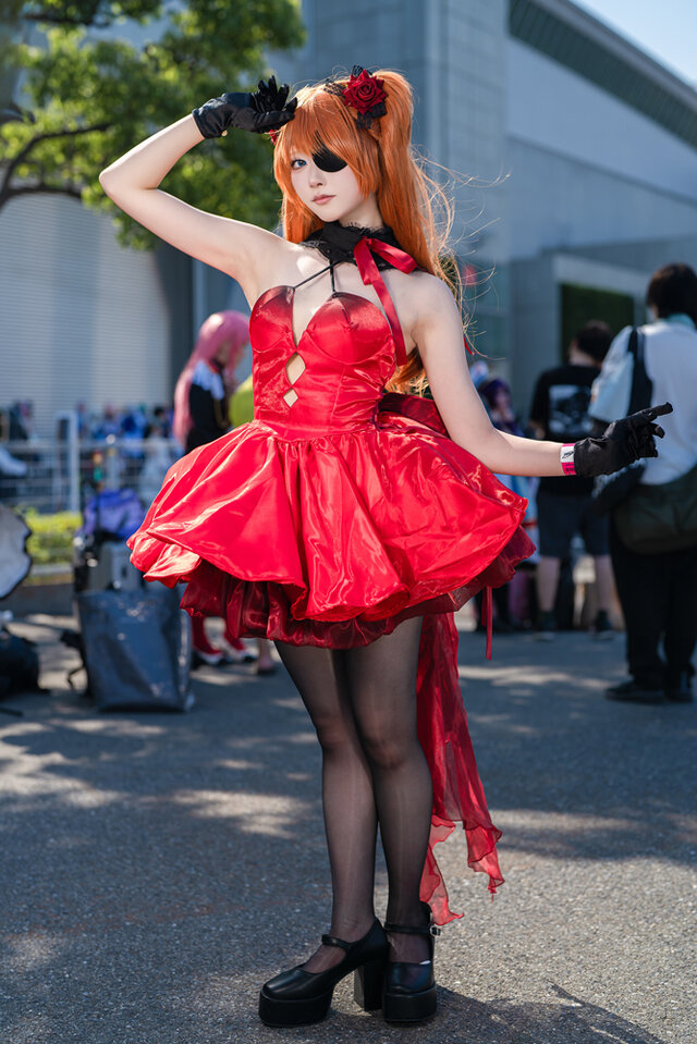 式波・アスカ・ラングレー：WILLE（NIKKEコラボ衣装）／μ(ミュー)（X：@xxmyu_myu）