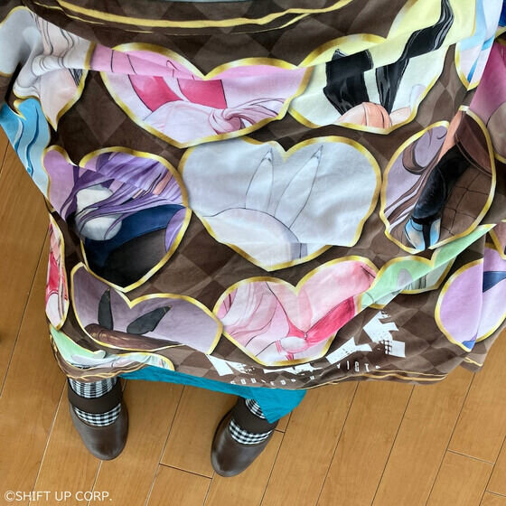 やわらかバニーがいっぱい！『勝利の女神：NIKKE』の「バニーガール衣装ブランケット」が素敵―“うさ耳と尻尾”が並ぶ裏面にも注目