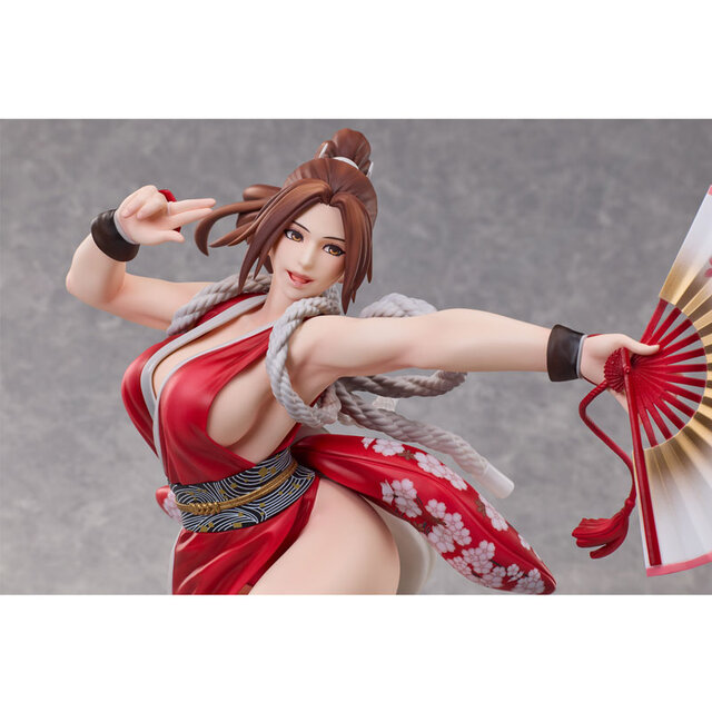 くノ一衣装から見え隠れする大迫力ボディ！巨大な「不知火舞」1/4スケールフィギュアが予約開始