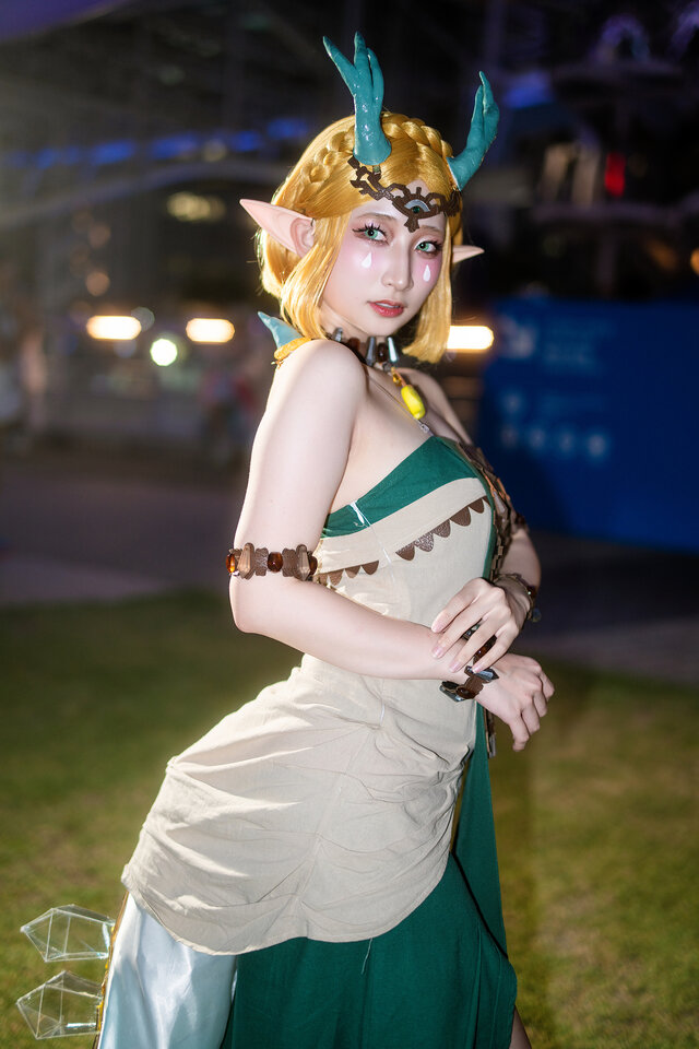 ゼルダ姫「ゼルダの伝説 ティアーズ オブ ザ キングダム」／Dr.まーちゃん（X：@Machan_cos1）