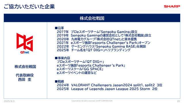 「空気バフ」で『VALORANT』が強くなる！？シャープがプラズマクラスターのeスポーツ効果を発表、QT DIG∞とのスポンサー契約も