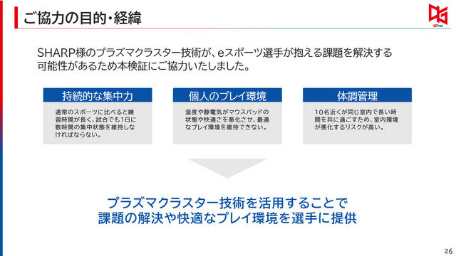 「空気バフ」で『VALORANT』が強くなる！？シャープがプラズマクラスターのeスポーツ効果を発表、QT DIG∞とのスポンサー契約も
