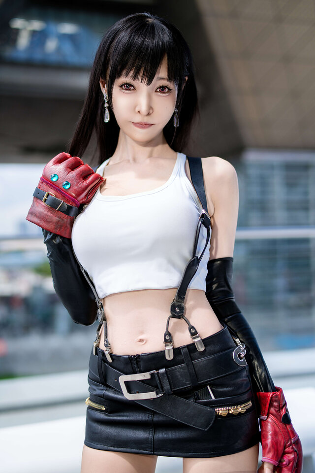 ティファ『ファイナルファンタジーVII』／まゆろん（X：@mayu_ronne）