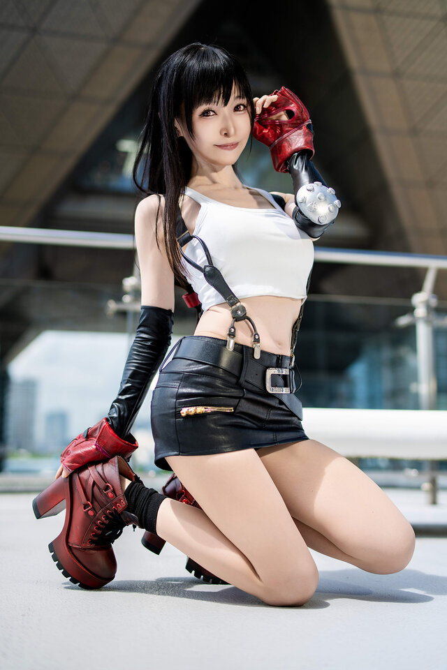 ティファ『ファイナルファンタジーVII』／まゆろん（X：@mayu_ronne）