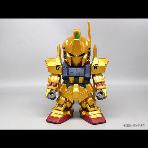 全高約24cm、金色塗装で圧倒的存在感！「機動戦士Zガンダム」より「SD百式」ジャンボソフビフィギュアが本日9月4日12時より予約受付開始