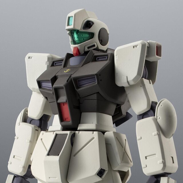 ガンダム0080より「ジム・コマンド（コロニー戦仕様）」がver. A.N.I.M.E.に出撃！拠点防衛を担ったクリーム＆ダークグリーンの彩色を再現