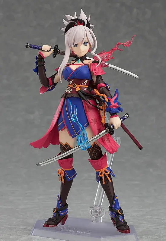 『FGO』より「セイバー/宮本武蔵」アクションフィギュアが再販！豊かな表情パーツに加えて、刀や好物のうどんなどオプションも充実