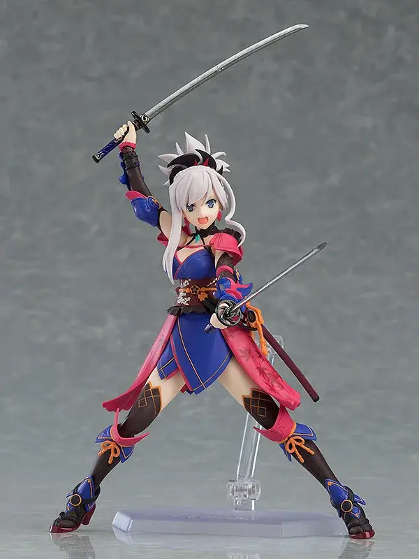 『FGO』より「セイバー/宮本武蔵」アクションフィギュアが再販！豊かな表情パーツに加えて、刀や好物のうどんなどオプションも充実