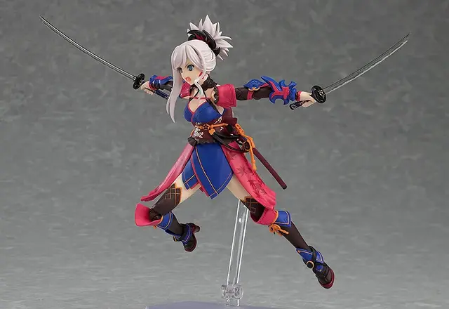 『FGO』より「セイバー/宮本武蔵」アクションフィギュアが再販！豊かな表情パーツに加えて、刀や好物のうどんなどオプションも充実