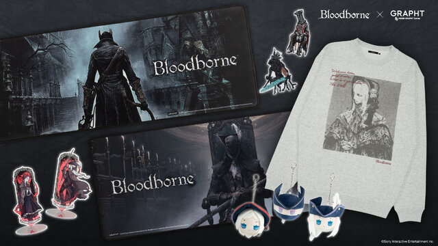 『Bloodborne』何度も見る“YOU DIED”メッセージがパーカー＆Tシャツに！新作グッズを「TGS2025」にて先行販売