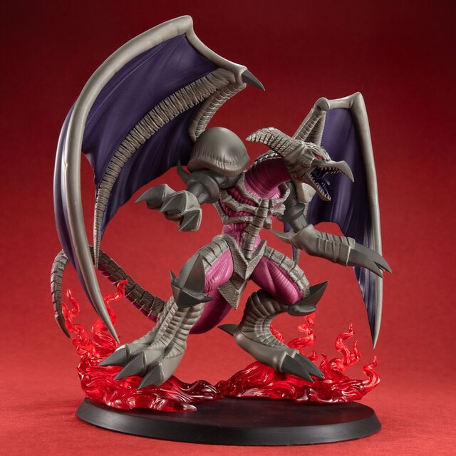 「遊☆戯☆王」シリーズから「ブラック・デーモンズ・ドラゴン」と「ユベル」がフィギュア化―立体図鑑としても楽しめる造形美