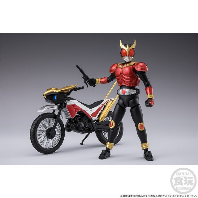 「仮面ライダークウガ」25周年記念としてマイティフォーム姿で立体化―愛機「トライチェイサー2000」も同梱