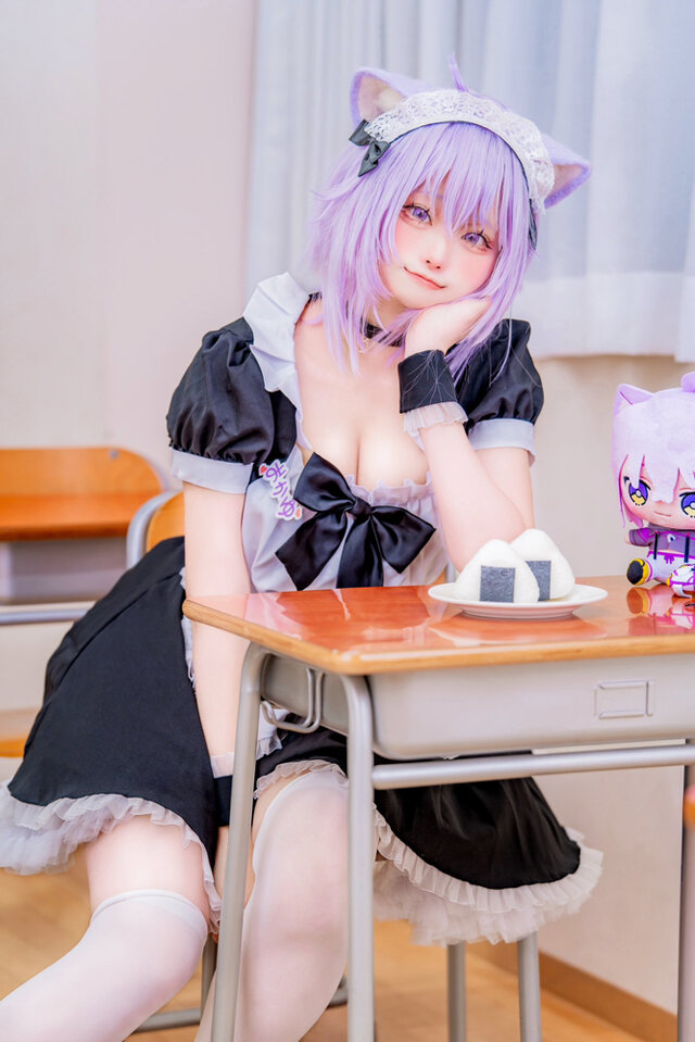 猫又おかゆ／ちろ（X：@suyamaaaaaa）、撮影：月原（X：@tukihara_lgk）
