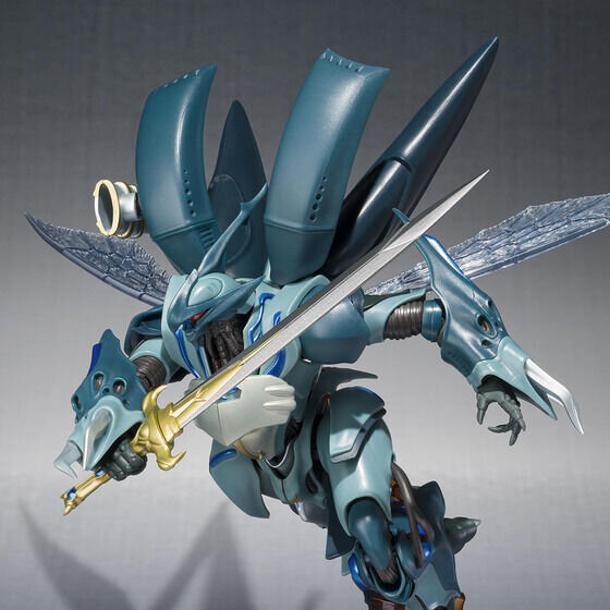 「聖戦士ダンバイン」より、ROBOT魂「ヴェルビン」が本日9月5日16時より予約受付開始！雑誌連載40周年記念として新規台座付属し再登場