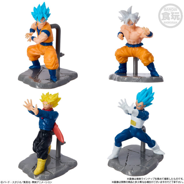 「ドラゴンボール」最強の戦士たちがズラリ！「チョコサプ」SSレアVer.には超サイヤ人孫悟空、ベジータなどフィギュア全12種