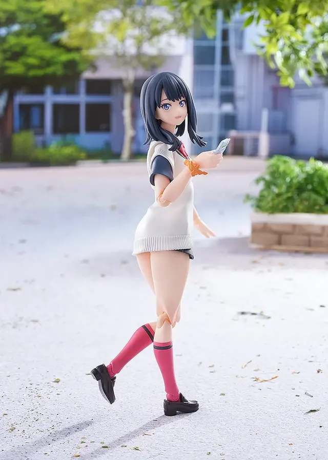 ブランコに座るミニスカ×太ももにドキドキ！「グリッドマン ユニバース」より「宝多六花」の新規アクションフィギュアが予約スタート
