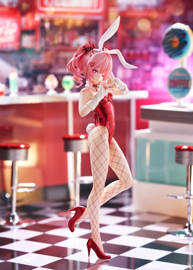 真っ赤なバニースーツにスラリと伸びた美脚！人気イラストレーターrurudo氏オリジナルキャラ「ラビ」が立体化