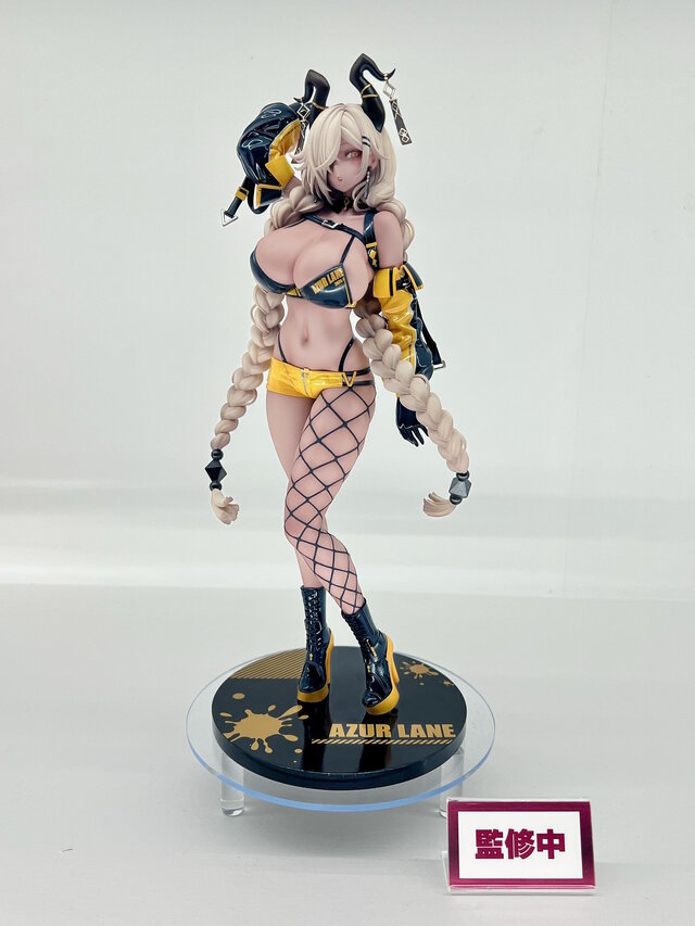 ムチムチ太ももに際どい衣装…！『アズレン』8周年リアルイベントで新作フィギュア多数展示―どれもこれもやっぱり過激