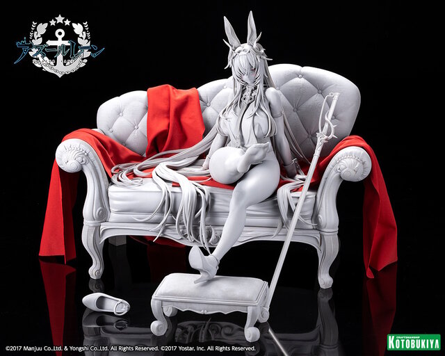 ムチムチ太ももに際どい衣装…！『アズレン』8周年リアルイベントで新作フィギュア多数展示―どれもこれもやっぱり過激