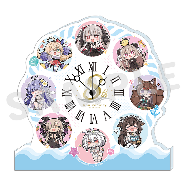 “遊び心”満載だ！『アズレン』8周年記念グッズが色々すごい…購入特典はアンカレッジの「つうほうシール」―10月5日まで予約受付中