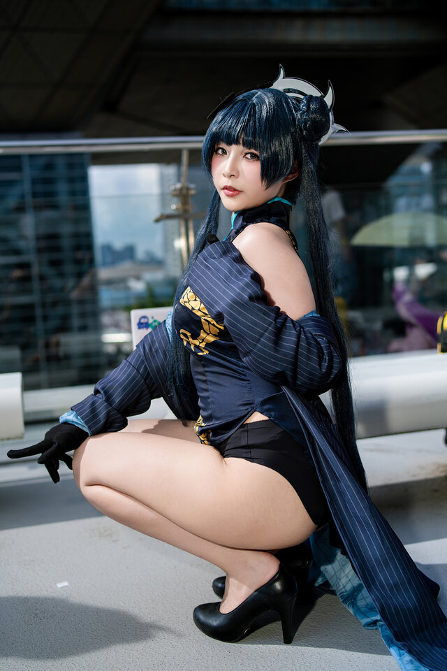 竜華キサキ『ブルーアーカイブ』／鶴葵（X：@tsuru_Cosplay）