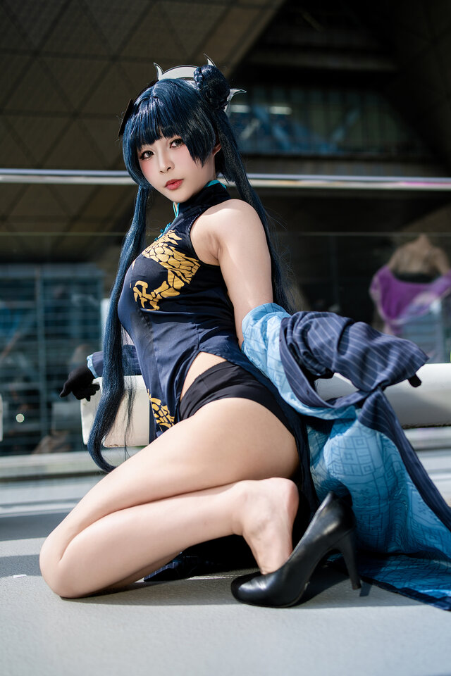 竜華キサキ『ブルーアーカイブ』／鶴葵（X：@tsuru_Cosplay）