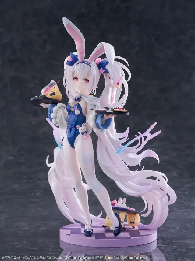 バニースーツ姿が可愛い！『アズレン』より「ラフィーII」が着せ替え「うとうとビジーデー」姿で立体化