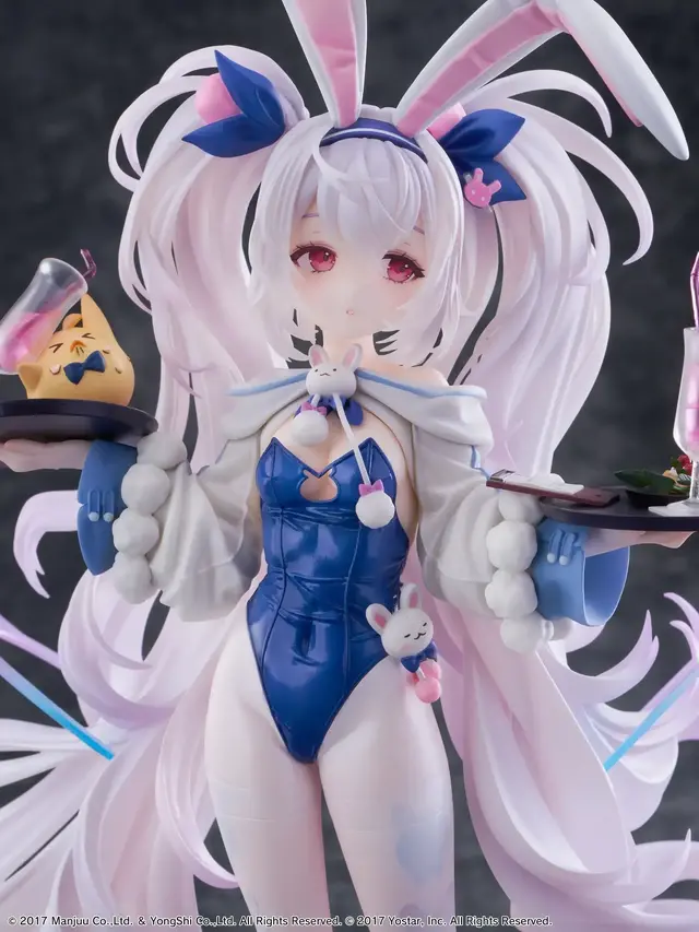 バニースーツ姿が可愛い！『アズレン』より「ラフィーII」が着せ替え「うとうとビジーデー」姿で立体化