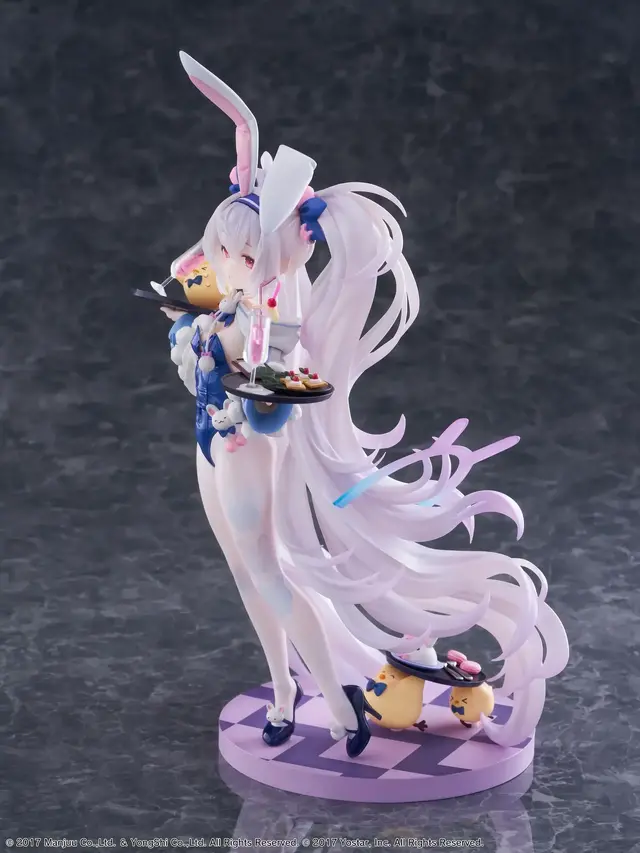 バニースーツ姿が可愛い！『アズレン』より「ラフィーII」が着せ替え「うとうとビジーデー」姿で立体化