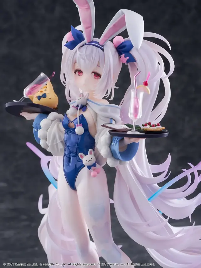バニースーツ姿が可愛い！『アズレン』より「ラフィーII」が着せ替え「うとうとビジーデー」姿で立体化