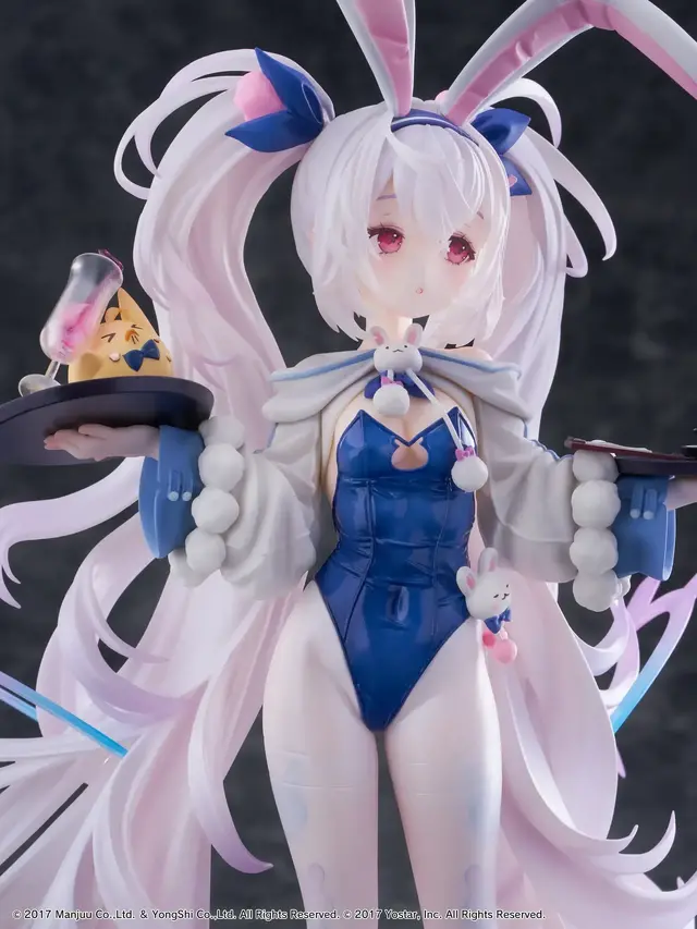バニースーツ姿が可愛い！『アズレン』より「ラフィーII」が着せ替え「うとうとビジーデー」姿で立体化