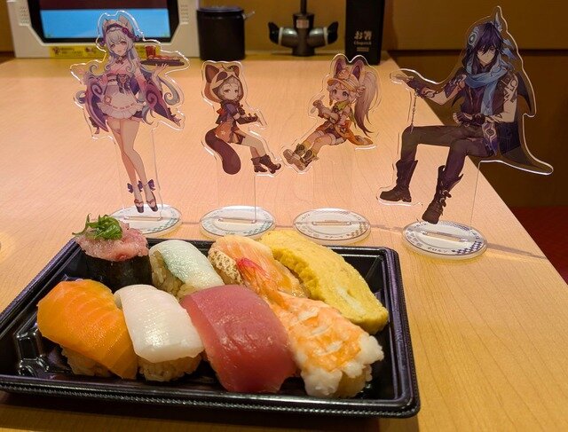 『原神』×スシローコラボ第2弾「観月の宴」が開催！限定・復刻メニューやミニフィギュアなどオリジナルグッズをお見逃しなく