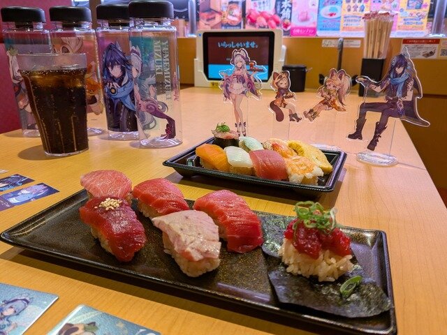 『原神』×スシローコラボ第2弾「観月の宴」が開催！限定・復刻メニューやミニフィギュアなどオリジナルグッズをお見逃しなく