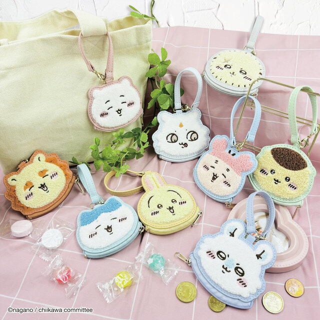 「ちいかわ」マスコットやおかおミニポーチ、雑貨まで幅広いラインナップ！注目の新商品がちいかわマーケットにて本日9月12日11時より発売