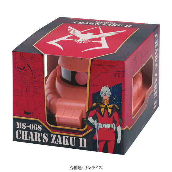 「ガンダム」パッケージ＆チョコのデザインが特徴的！シャア専用ザクのヘッド型ケースや、ユニコーンガンダムの缶など全7商品