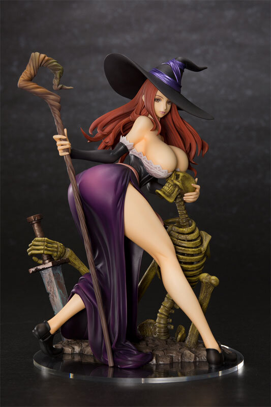 バストからヒップまで全てがデカイ…！『ドラゴンズクラウン』より妖艶すぎる魔女「ソーサレス」フィギュアが再販