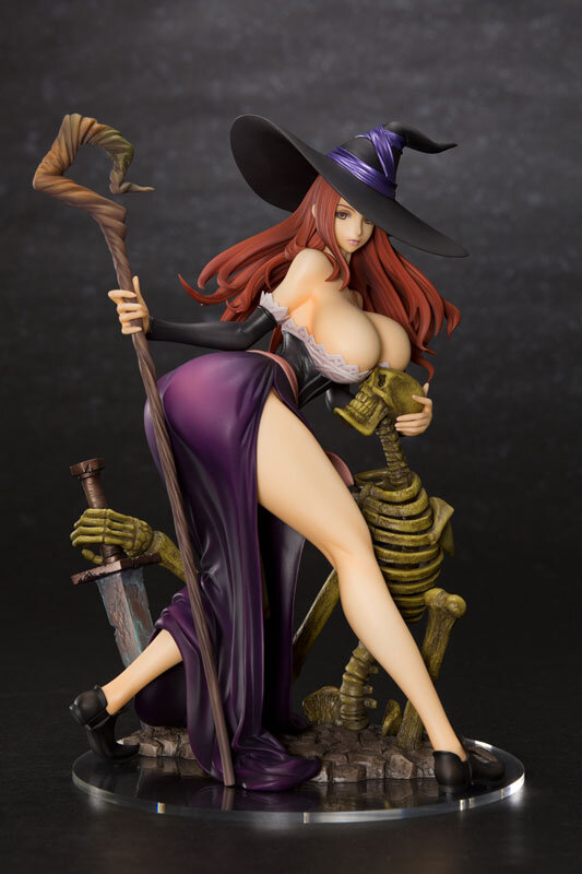 バストからヒップまで全てがデカイ…！『ドラゴンズクラウン』より妖艶すぎる魔女「ソーサレス」フィギュアが再販