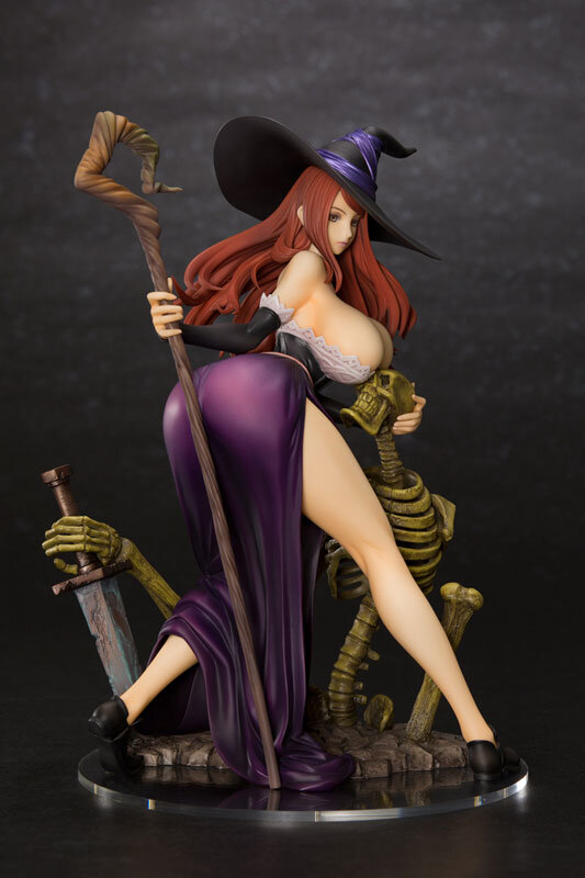 バストからヒップまで全てがデカイ…！『ドラゴンズクラウン』より妖艶すぎる魔女「ソーサレス」フィギュアが再販
