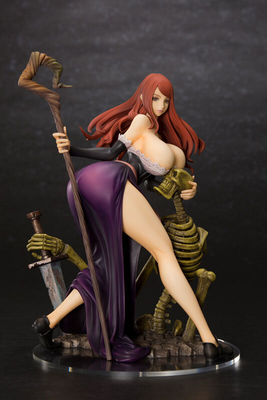 バストからヒップまで全てがデカイ…！『ドラゴンズクラウン』より妖艶すぎる魔女「ソーサレス」フィギュアが再販