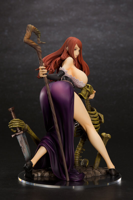 バストからヒップまで全てがデカイ…！『ドラゴンズクラウン』より妖艶すぎる魔女「ソーサレス」フィギュアが再販