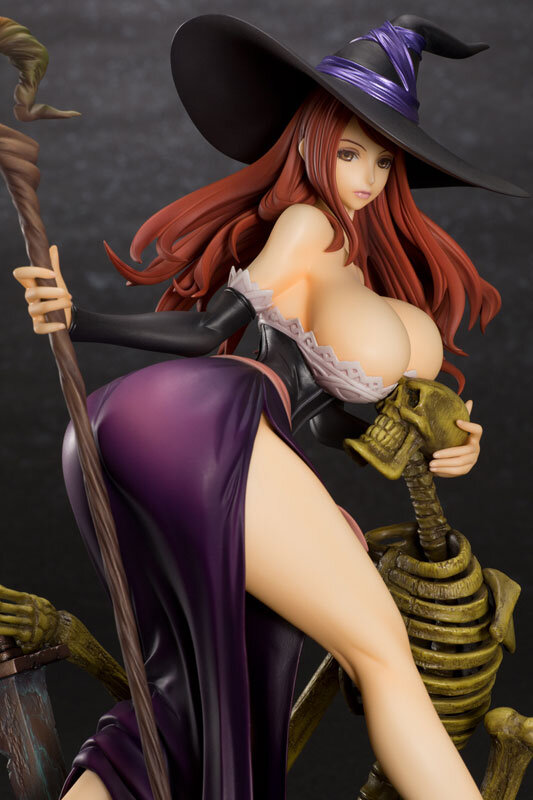 バストからヒップまで全てがデカイ…！『ドラゴンズクラウン』より妖艶すぎる魔女「ソーサレス」フィギュアが再販