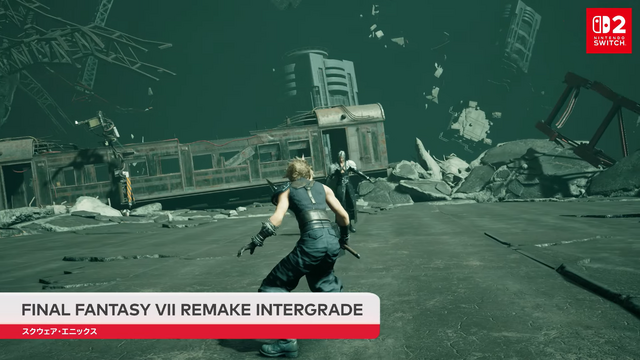 『FF7 リメイク』がスイッチ2に登場！ クラウドとセフィロス、二人の闘いを三部作にわたって描く1作目【Nintendo Direct 2025.9.12】