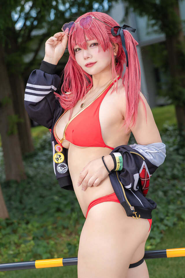 宝鐘マリン「ホロライブ」／有村ユキ（X：@kupokupojapan）