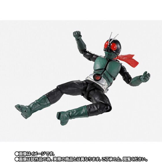 「 仮面ライダー1号(桜島Ver.)」が、 “栄光の昭和ライダーエディション”として再登場!マフラーの選択により、様々なポージングを表現