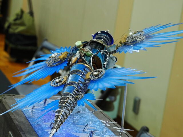 制作期間7年...！1/144スケールの特大「ガランシェール」があまりにデカ過ぎた！「NEXT MODELERS EXPO '25」フォトレポート【前編】