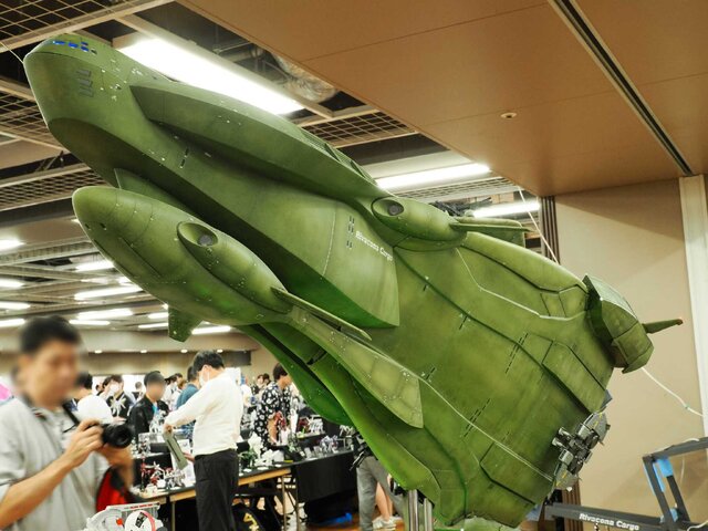 制作期間7年...！1/144スケールの特大「ガランシェール」があまりにデカ過ぎた！「NEXT MODELERS EXPO '25」フォトレポート【前編】